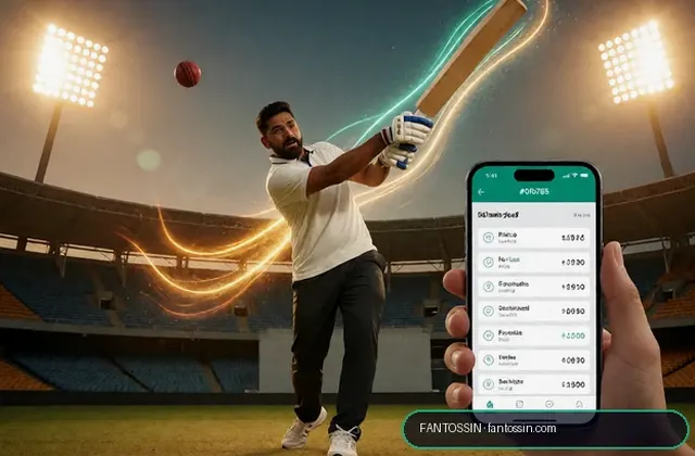 Fantossin (fantoss) fantasy cricket & matchday visual 1